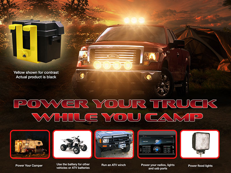  POWER YOUR TRUCK WHILE YOU CAMP